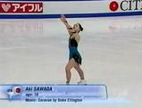 澤田亜紀　世界ジュニア選手権2005　SP