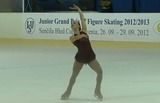 コートニー・ヒックス　JGPセンシラ・ブレッド杯2012