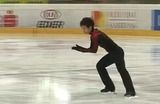 キム・ジンソ JGPオーストリア2012 フリー