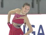 アレキサンドラ・ハガロワ JGPリガ杯2015