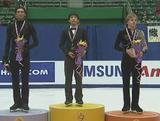 男子シングル表彰式　中国杯2009