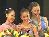 世界ジュニア選手権2007　女子表彰式