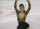 クリスティー・ヤマグチ　アルベールビルオリンピック1992　フリー