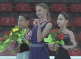 マリア・ソツコワ　三原舞依　チェ・ダビン　JGPオーストリア杯2015