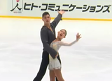 古賀 亜美＆フランシス ブードロ・オデ　JGPタリン杯2014