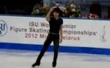イ・ジュンヒョン　世界ジュニア選手権2012　ショート
