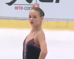 アンゲリーナ・クチヴァルスカ　JGPチェコスケート2014
