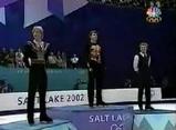 男子表彰式　ソルトレイクシティオリンピック2002