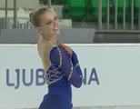 ニコル・ライチョヴァー　JGPリュブリャナ杯2014