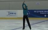 Andrei ZUBER　JGPボスポラス2012　ショート