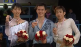 パトリック・チャン　スケートカナダ2013　羽生結弦　織田信成　表彰式