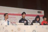 金博洋[キン・ハクヨウ]　羽生結弦　　ハビエル・フェルナンデス　グランプリファイナル2015　