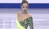 カロリーナ・コストナー　欧州選手権2012　ショート