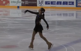 Elizabet TURZYNBAEVA　JGPミンスク2013　
