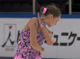 ユニ・マリー・ベンヤミンセン　JGPクールシュヴェル2014
