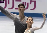 古賀亜美&フランシス・ブードロー=オデ 国別対抗戦2015