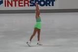 エレーナ・グレボワ　ネーベルホルン杯2009　ショート