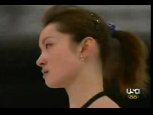 荒川静香 トリノ オリンピック 練習風景