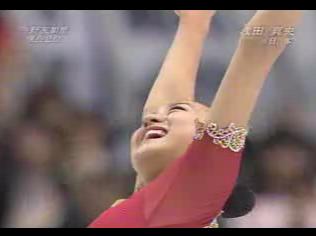 浅田真央　世界フィギュアスケート選手権　フリー