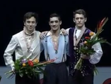 　欧州選手権2016　男子シングル表彰式