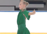 ワレリヤ・ミハイロワ　JGPブラチスラヴァ2015