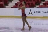 アンジェラ・ワン　JGPレークプラシッド2012　ショート