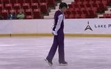 イ・ジュンヒョン　JGPレークプラシッド2012　フリー