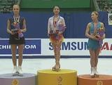 女子シングル表彰式　中国杯2009