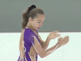 アナスタシア・ゴジュワ　JGPリガ杯2015