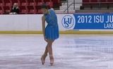 友滝佳子　JGPレークプラシッド2012　ショート